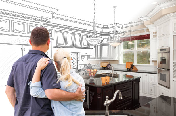 Professional Kitchen Flooring technician working in Wrightstown, WI